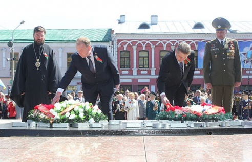 Волнующие мгновения празднования юбилея Победы в Бобруйске: ФОТОРЕПОРТАЖ