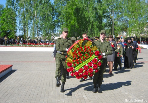 День Победы 9 мая 2015 в Слуцке. Фото