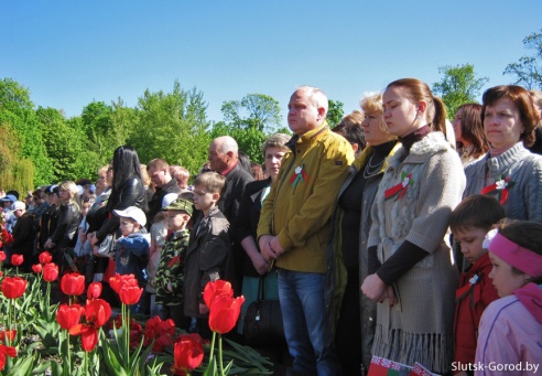 День Победы 9 мая 2015 в Слуцке. Фото
