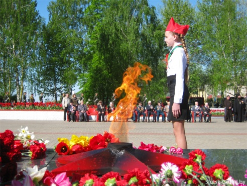 День Победы 9 мая 2015 в Слуцке. Фото