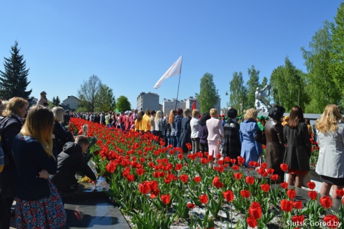 День Победы 9 мая 2015 в Слуцке. Фото