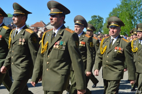 День Победы 9 мая 2015 в Слуцке. Фото