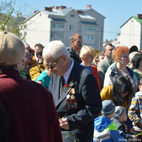 День Победы 9 мая 2015 в Слуцке. Фото