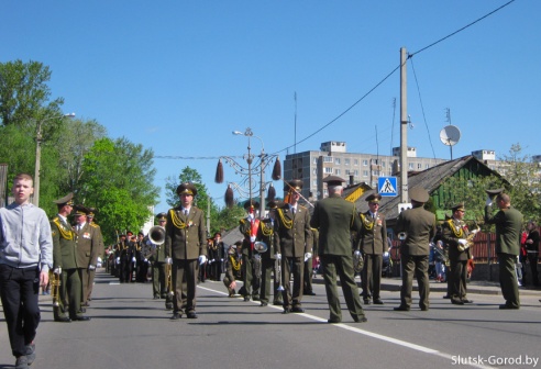День Победы 9 мая 2015 в Слуцке. Фото