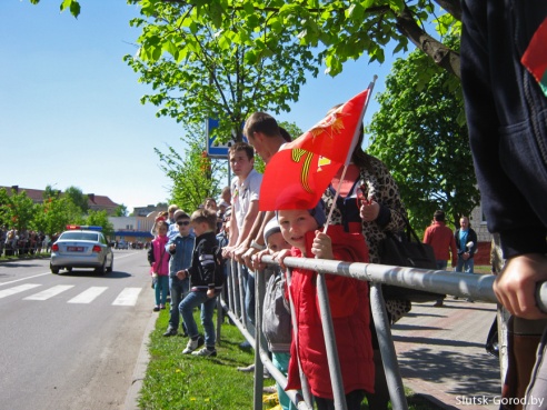 День Победы 9 мая 2015 в Слуцке. Фото