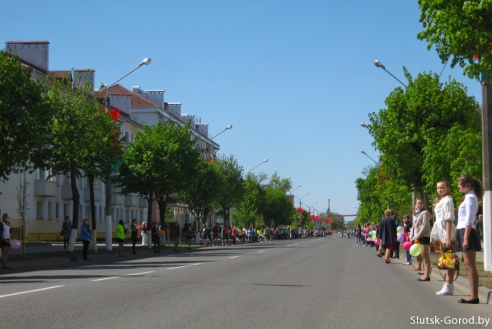 День Победы 9 мая 2015 в Слуцке. Фото