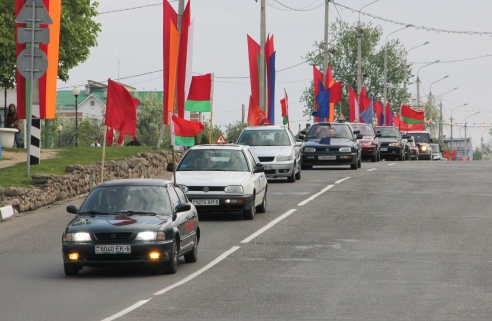 Праздничные мероприятия, посвященные 70-летию Великой Победы прошли в Костюковичах (+ фото)