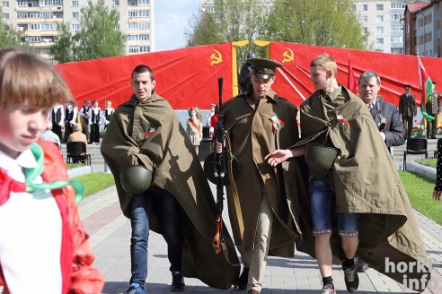 День Победы в Горках. Живой фоторепортаж
