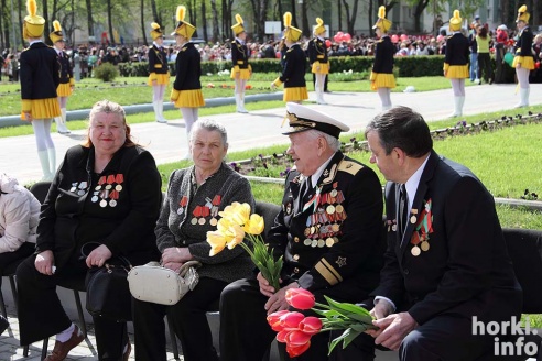 День Победы в Горках. Живой фоторепортаж