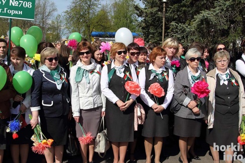 День Победы в Горках. Живой фоторепортаж