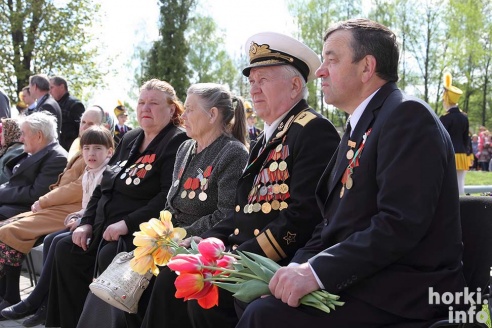 День Победы в Горках. Живой фоторепортаж