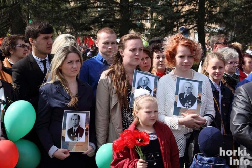 День Победы в Горках. Живой фоторепортаж