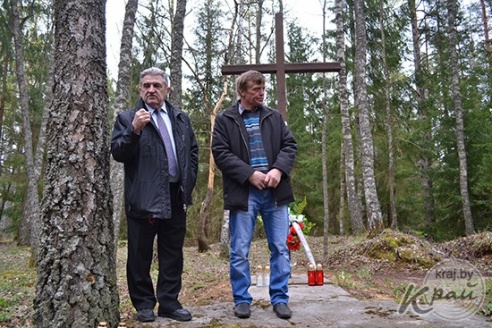 Байкеры из Польши посетили могилу пограничника Павла Полчинского, погибшего на Глуботчине в 1939 году (ФОТО, ВИДЕО)