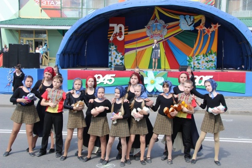 В Ошмянах отметили День Победы