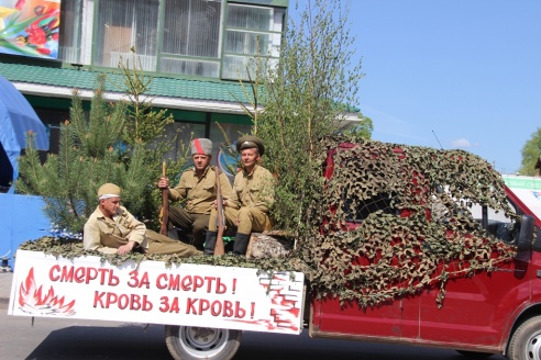 В Ошмянах отметили День Победы