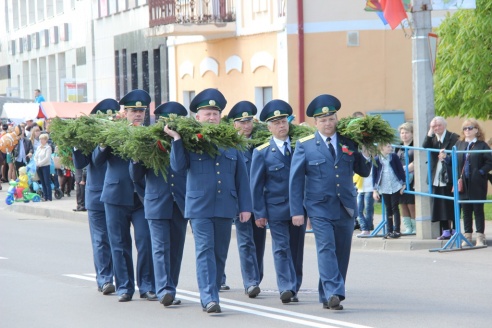В Ошмянах отметили День Победы