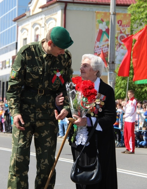 В Ошмянах отметили День Победы