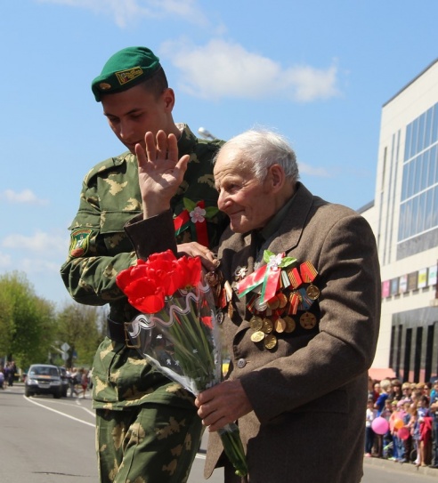 В Ошмянах отметили День Победы