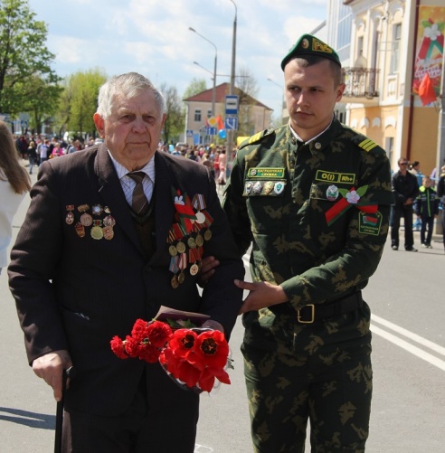 В Ошмянах отметили День Победы