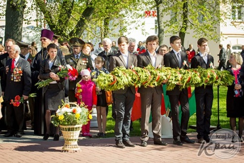 ФОТО- и ВИДЕОРЕПОРТАЖ: Как в Глубоком отметили День Победы