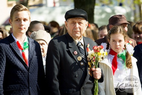 ФОТО- и ВИДЕОРЕПОРТАЖ: Как в Глубоком отметили День Победы
