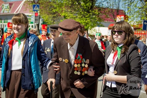 ФОТО- и ВИДЕОРЕПОРТАЖ: Как в Глубоком отметили День Победы