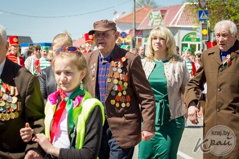 ФОТО- и ВИДЕОРЕПОРТАЖ: Как в Глубоком отметили День Победы