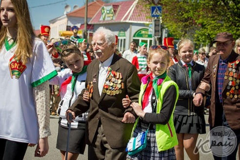 ФОТО- и ВИДЕОРЕПОРТАЖ: Как в Глубоком отметили День Победы