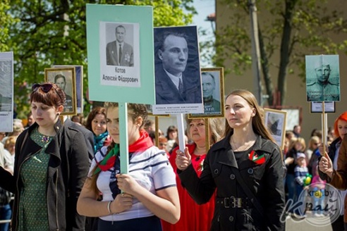 ФОТО- и ВИДЕОРЕПОРТАЖ: Как в Глубоком отметили День Победы