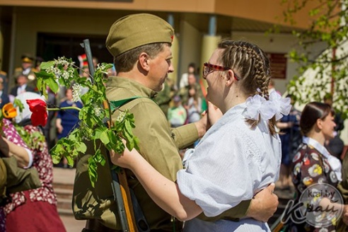 ФОТО- и ВИДЕОРЕПОРТАЖ: Как в Глубоком отметили День Победы
