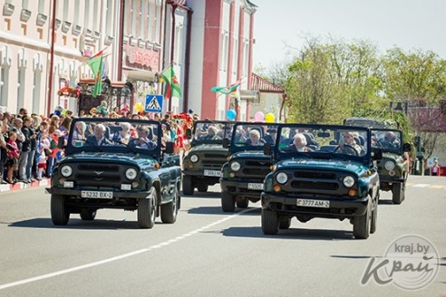 ФОТО- и ВИДЕОРЕПОРТАЖ: Как в Глубоком отметили День Победы
