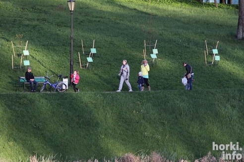 Праздничный концерт на амфитеатре. Вечер