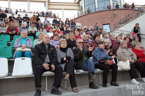 Праздничный концерт на амфитеатре. Вечер