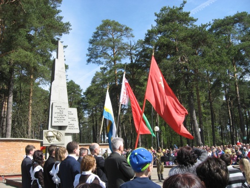 Митинг в Барани