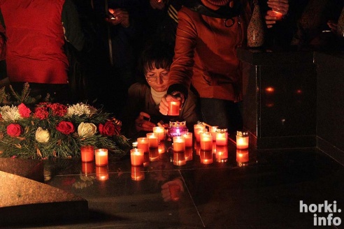 Свеча памяти. Горки 2015