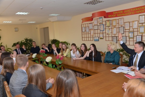 Сегодня в Кобрине состоялось заключительное мероприятие школы молодого руководителя при райисполкоме.