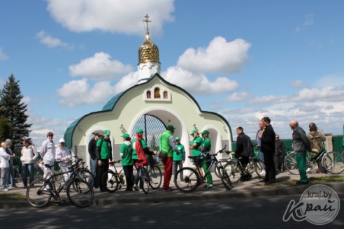 Более 20 километров преодолели участники экологического велопробега в Вилейке (ФОТО)