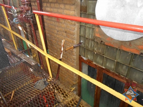 На Калинковичском мясокомбинате произошла утечка сильнодействующего яда (фото)