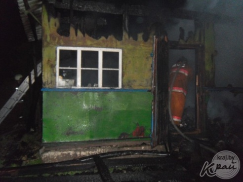 В Вилейском районе на пожаре 26 мая погиб пенсионер (ФОТО)