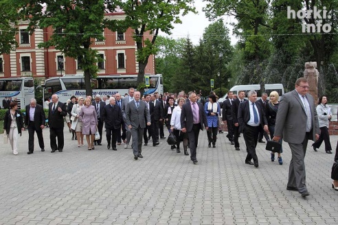 В Горках прошла выездная сессия Могилевского областного Совета депутатов. Фотофакты