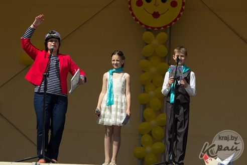 ФОТО- и ВИДЕОРЕПОРТАЖ: Как в Глубоком 31 мая отметили праздник детства