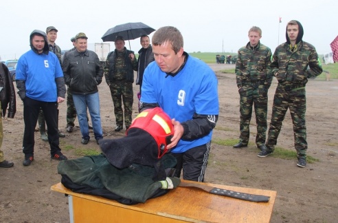 В Ошмянах прошли соревнования по гражданской обороне