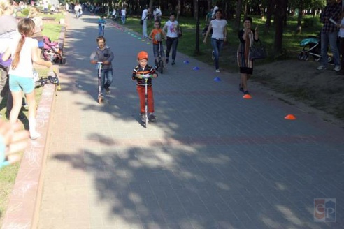 В Жодино прошли первые беговелогонки. Фоторепортаж