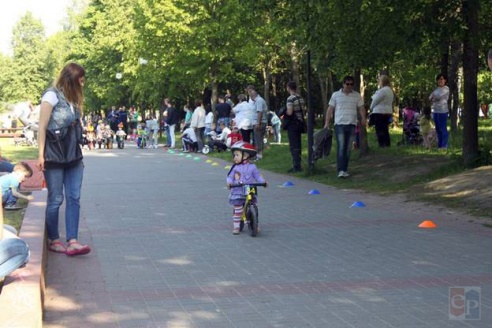 В Жодино прошли первые беговелогонки. Фоторепортаж