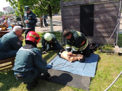 Вилейские спасатели стали вторыми в конкурсе на лучшую дежурную смену Минской области (ФОТО)