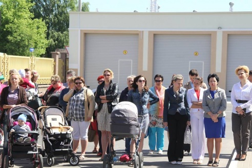 В Солигорске состоялось открытие базы солдат внутренних войск