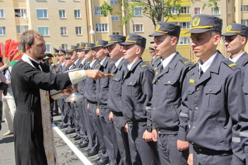 В Солигорске состоялось открытие базы солдат внутренних войск