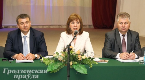 Наталья Кочанова посетила Гродненщину