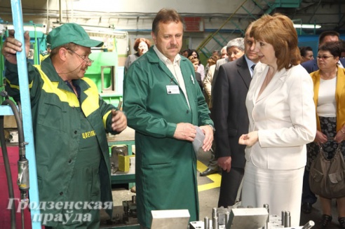 Наталья Кочанова посетила Гродненщину