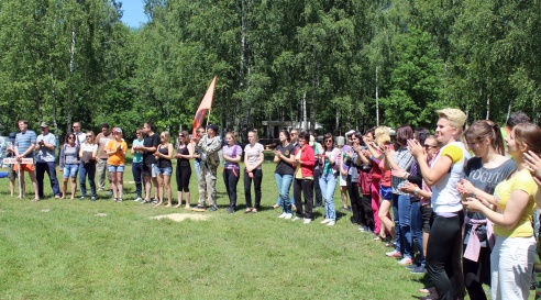 Прошел ежегодный туристический слёт на Бамовском озере.